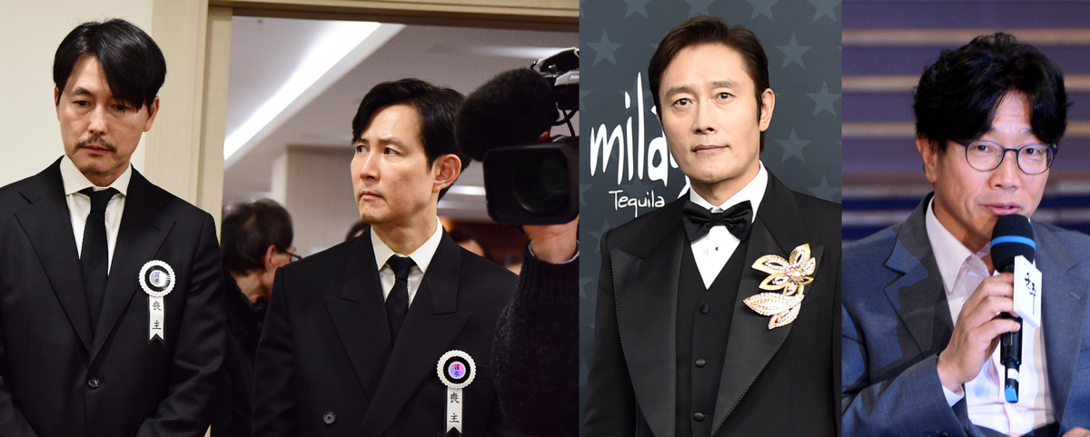 이정재·정우성·이병헌·박철민, 故안성기 운구 맡는다…후배들의 배웅