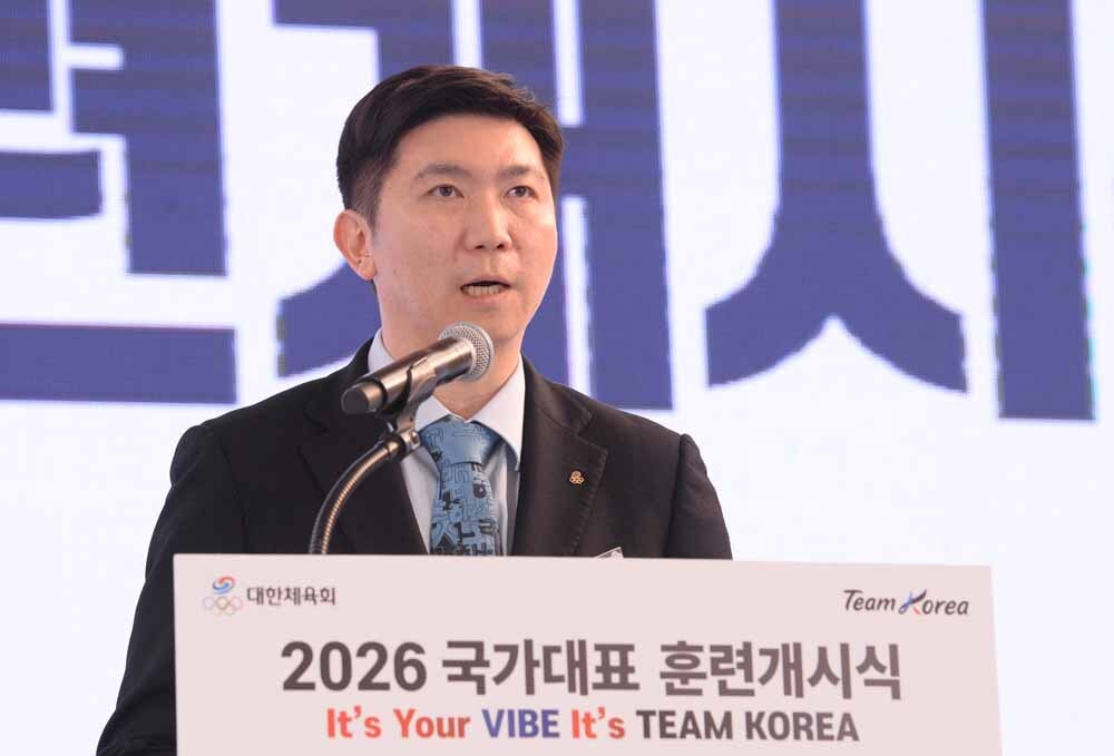 [SW포토]유승민 대한체육회 회장