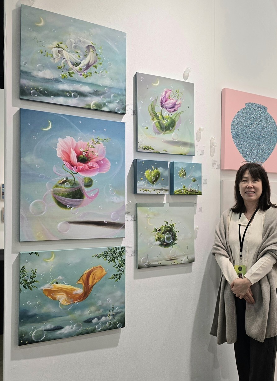 조로사 작가, LA 아트쇼 진출로 글로벌 무대 활약 본격화