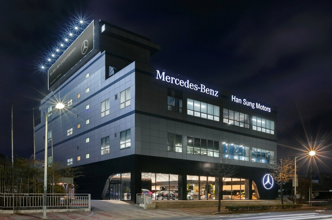 메르세데스-벤츠 공식 딜러 한성모터스,  사상 전시장·서비스센터 광역 거점 정체성 강화