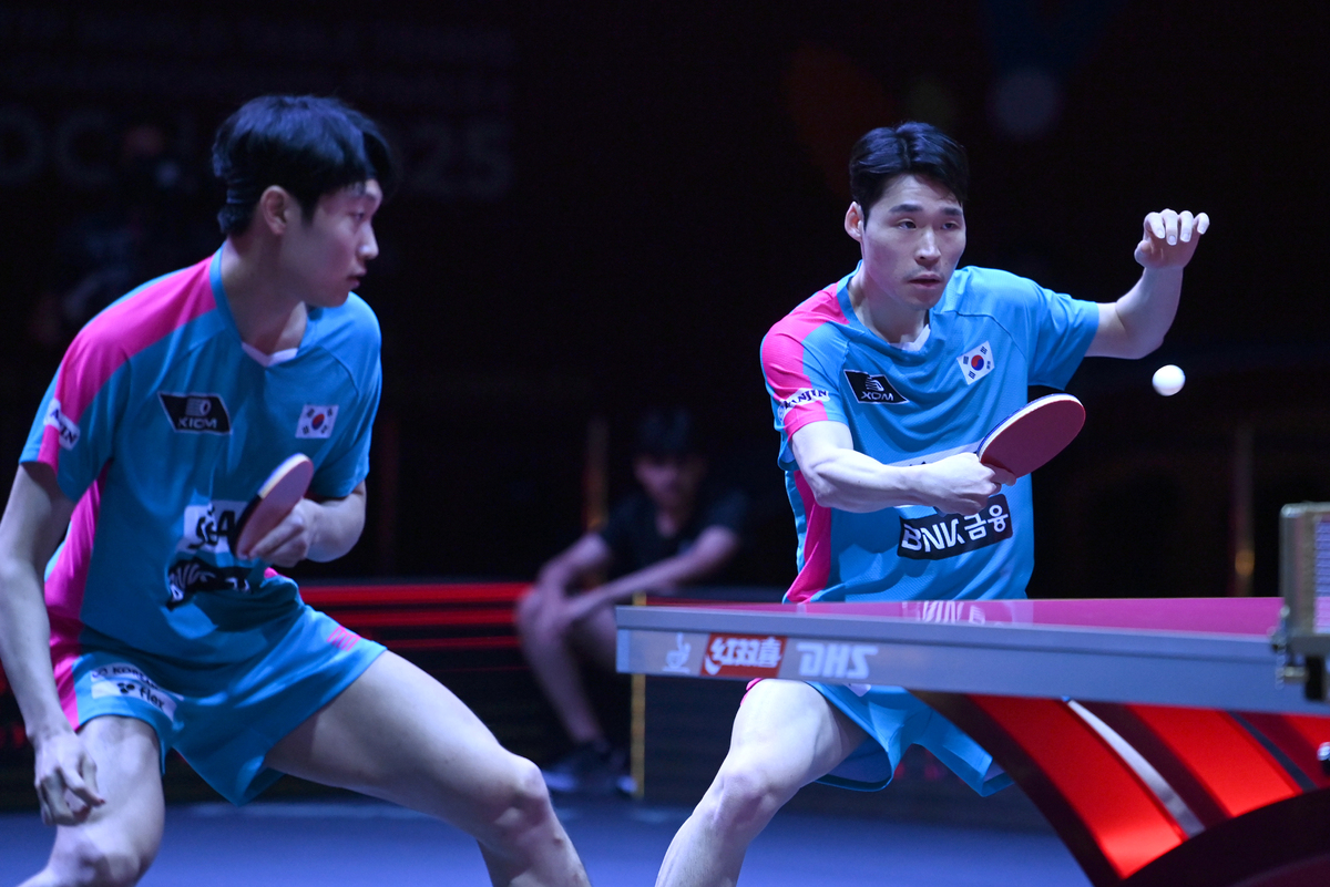 탁구 장우진·조대성, 스타 컨텐더 도하 제패…새해 첫 우승