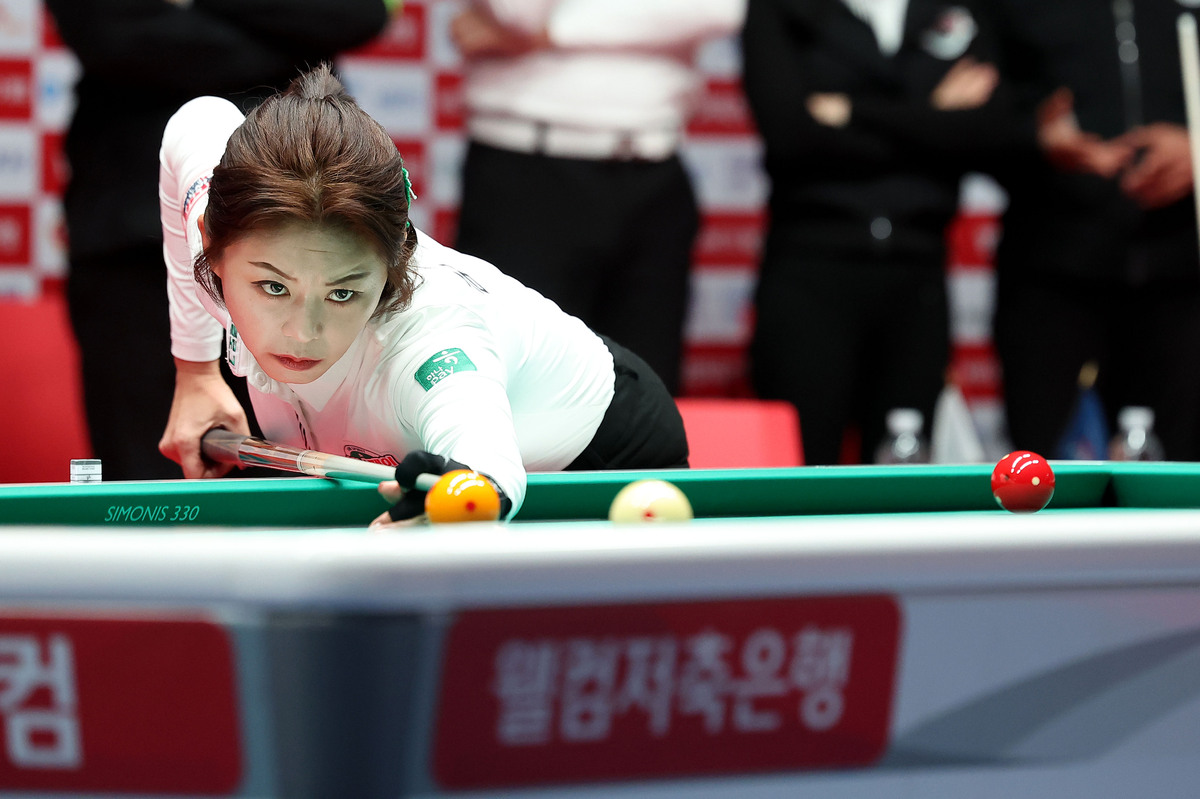 ‘2연속 김가영 끝내기 승리!’ 하나카드, PBA 팀리그 파이널서 2승 선점