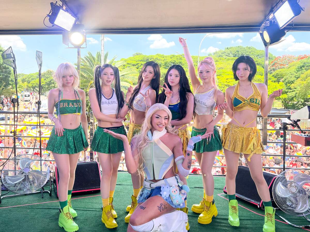 엔믹스, 상파울루 카니발 달궜다…‘TIC TIC’ 최초 공개