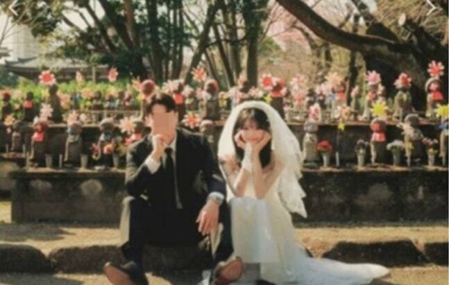 ‘故 최진실 딸’ 최준희, 웨딩 화보 日촬영지 논란…“소름 돋아”