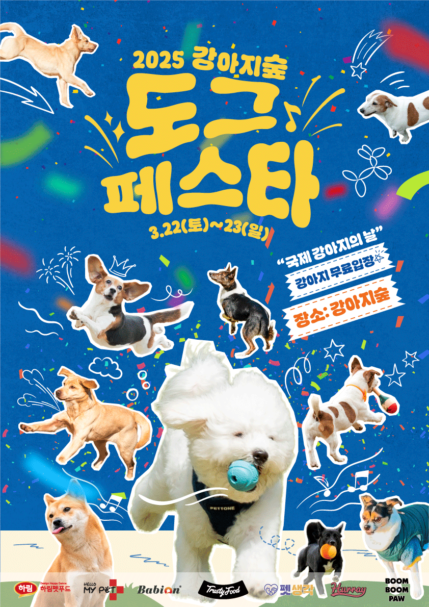 "국제 강아지의 날엔 강아지숲으로!" 22~23일 도그페스타 개최 - 뉴스 썸네일 이미지