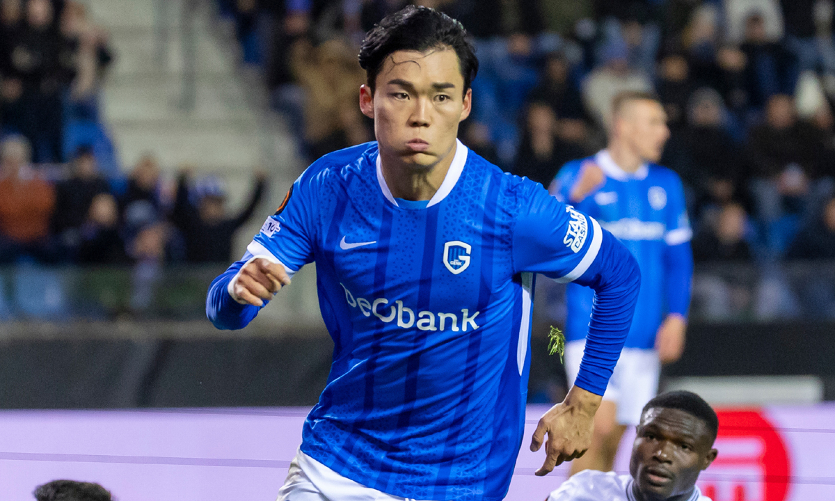 오현규, 값진 동점골로 헹크 구했다… 시즌 10호골