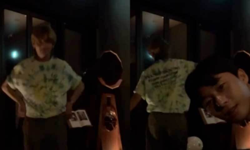 BTS 뷔, 박서준 생일에 '우가팸' 총출동