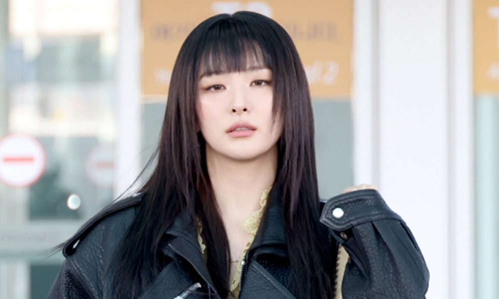 레드벨벳 슬기, 쿨한 보헤미안 무드로 공항 압도